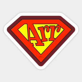 Super Arr Sticker